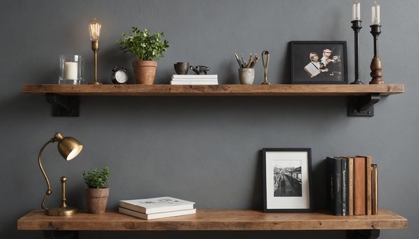 L'étagère en bois et métal : 10 astuces pour sublimer votre déco industrielle