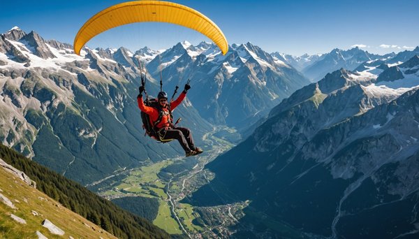 Découvrez le parapente à chamonix : un guide complet d'aventure
